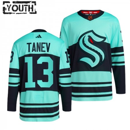 Seattle Kraken tröja Brandon Tanev 13 Adidas 2022-23 Isblå Reverse Retro 2.0 Authentic - NHL Tröjor Barn Seattle Kraken tröja Brandon Tanev 13 Adidas 2022-23 Isblå Reverse Retro 2.0 Authentic - NHL Tröjor Barn
